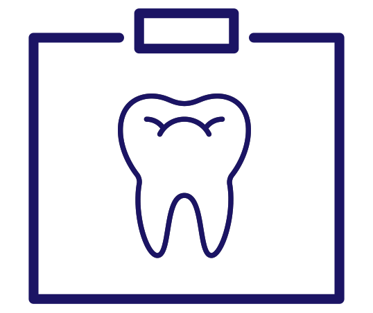 Shining tooth icon polyviou dental tech